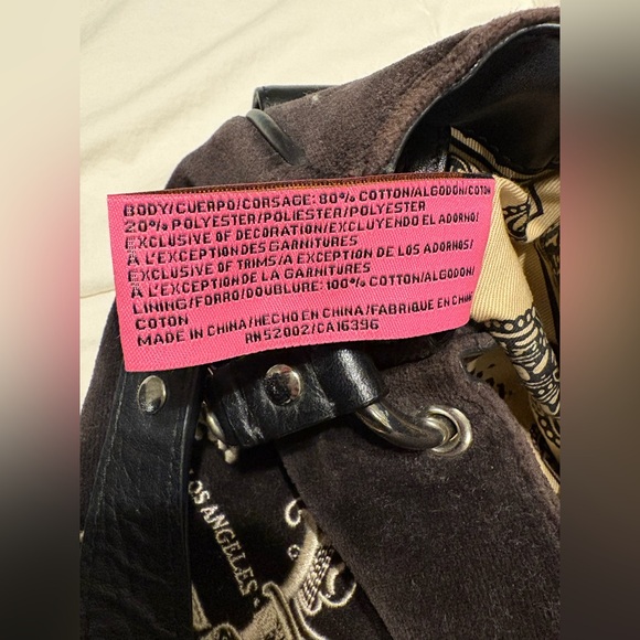 Juicy Couture Vintage Y2K Hobo Purse - Picture 5 of 9